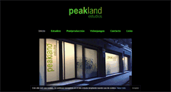 Desktop Screenshot of peakland.es