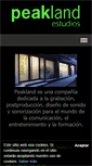 Mobile Screenshot of peakland.es