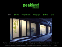 Tablet Screenshot of peakland.es